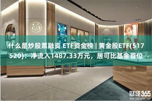什么是炒股票融资 ETF资金榜 | 黄金股ETF(517520)：净流入1487.33万元，居可比基金首位