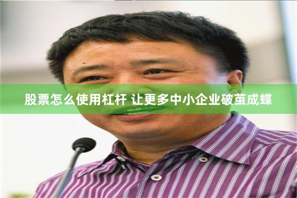 股票怎么使用杠杆 让更多中小企业破茧成蝶